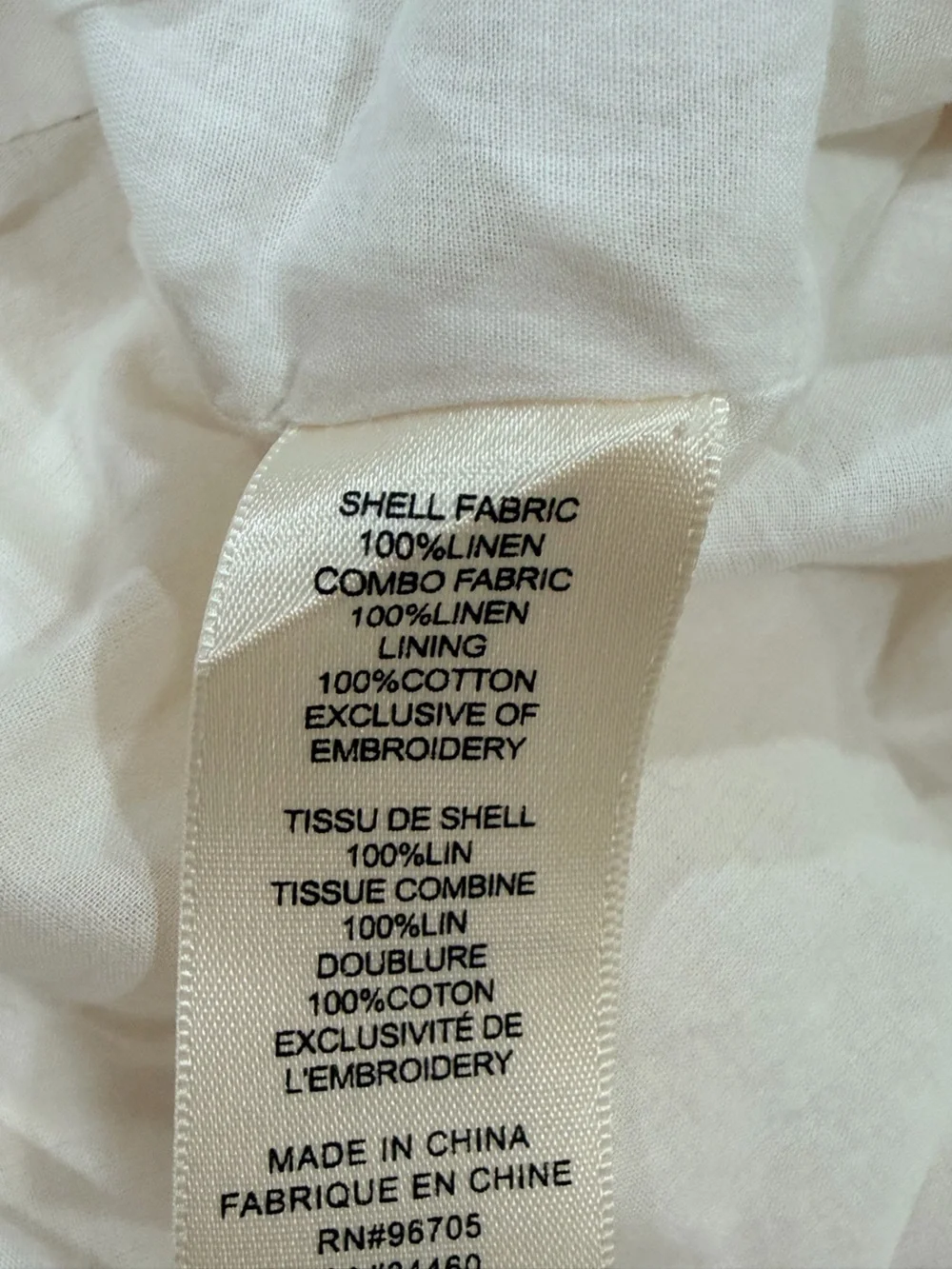 100% Linen 
